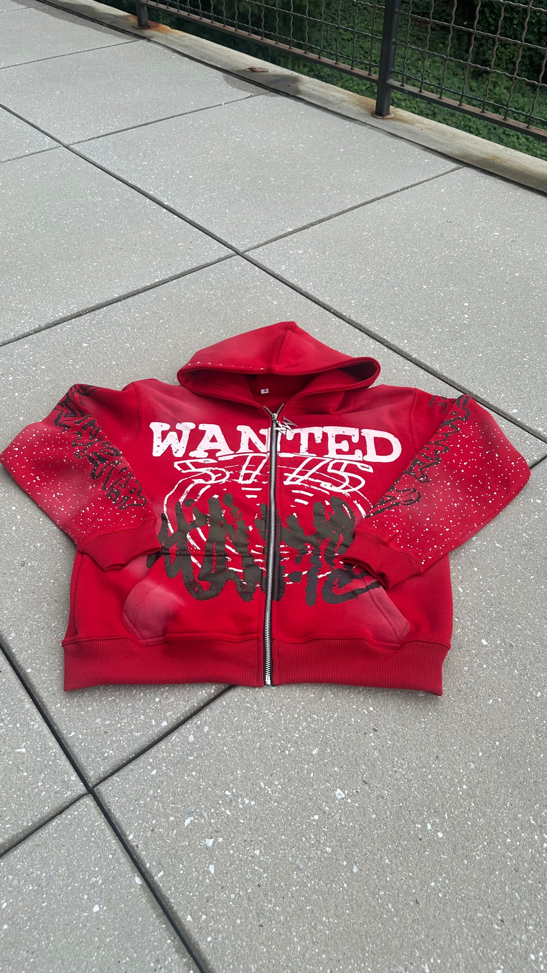 MW Red Zip-Up