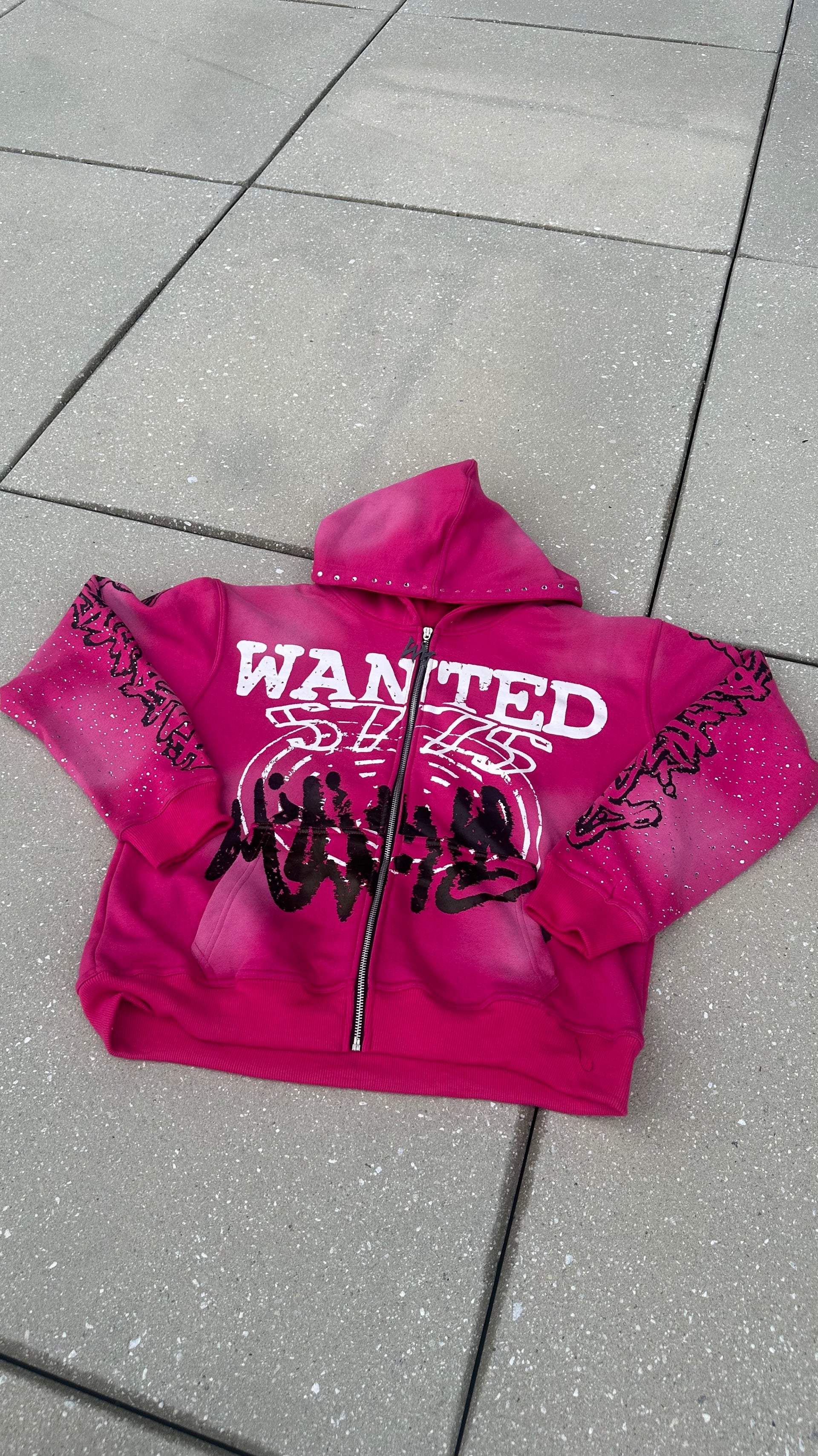MW Pink Zip Up
