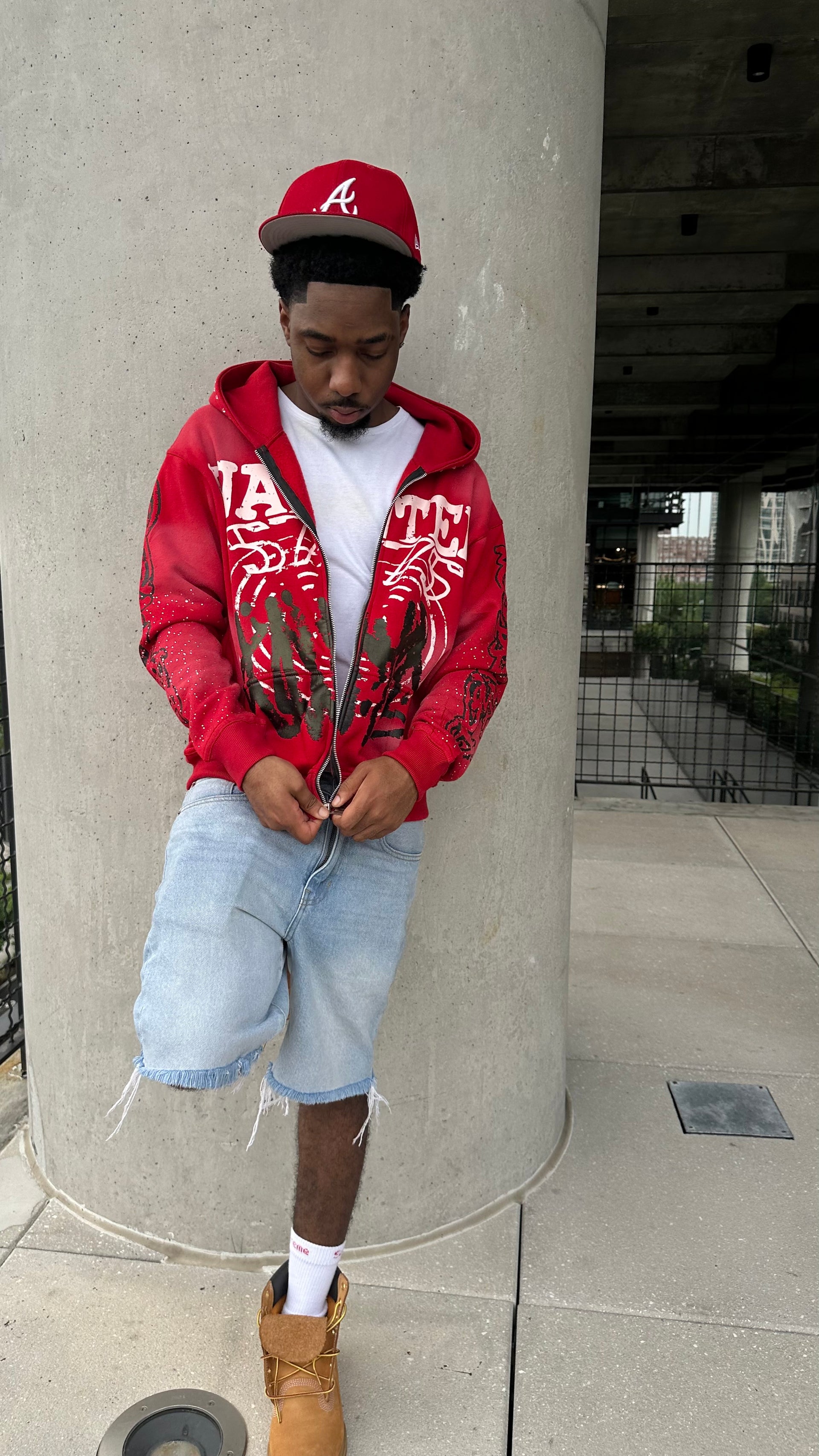 MW Red Zip-Up