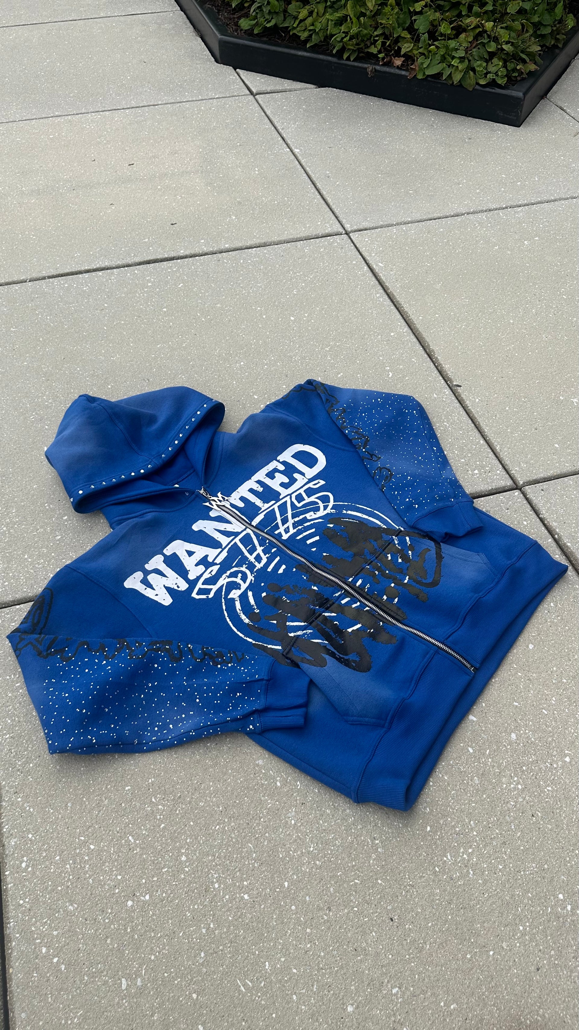 MW Blue Zip-Up